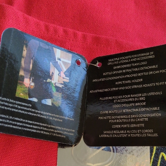 NWT Chicago Blackhawks Apron with Embroidered Logo - Picture 3 of 7